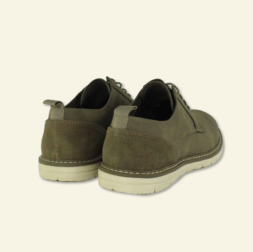 ZAPATO HOMBRE CASUAL CON CORDONES TAUPE