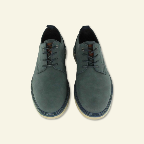 ZAPATO HOMBRE CASUAL CON CORDONES MARINO