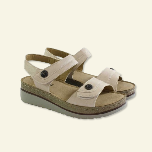 SANDALIA CONFORT VELCRO HIELO