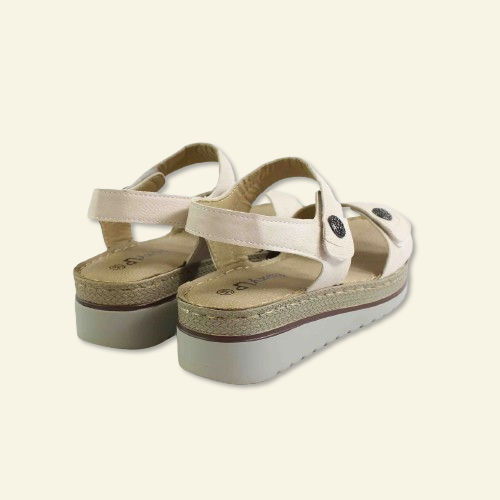 SANDALIA CONFORT VELCRO HIELO