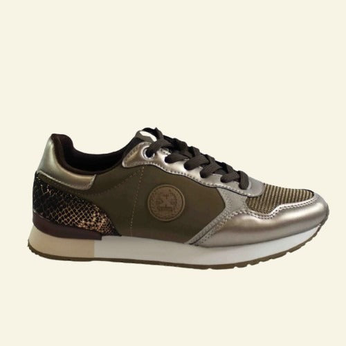 DEPORTIVO XTI TALONERA REPTIL TAUPE