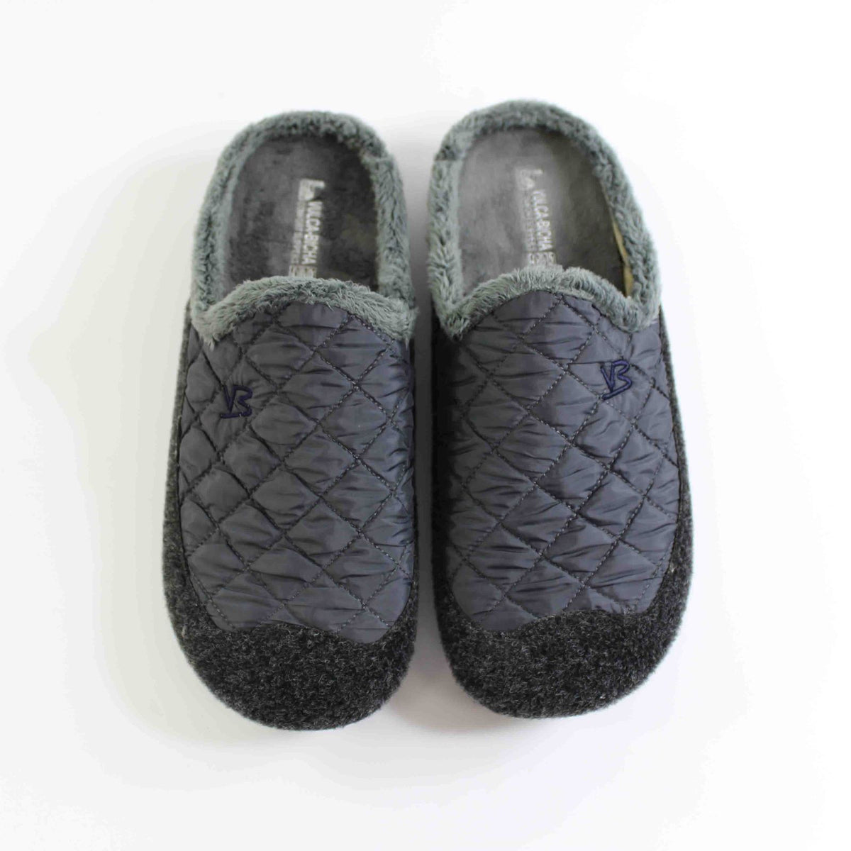 PANTUFLA  MATERIAL ACOLCHADO VULCABICHA GRIS