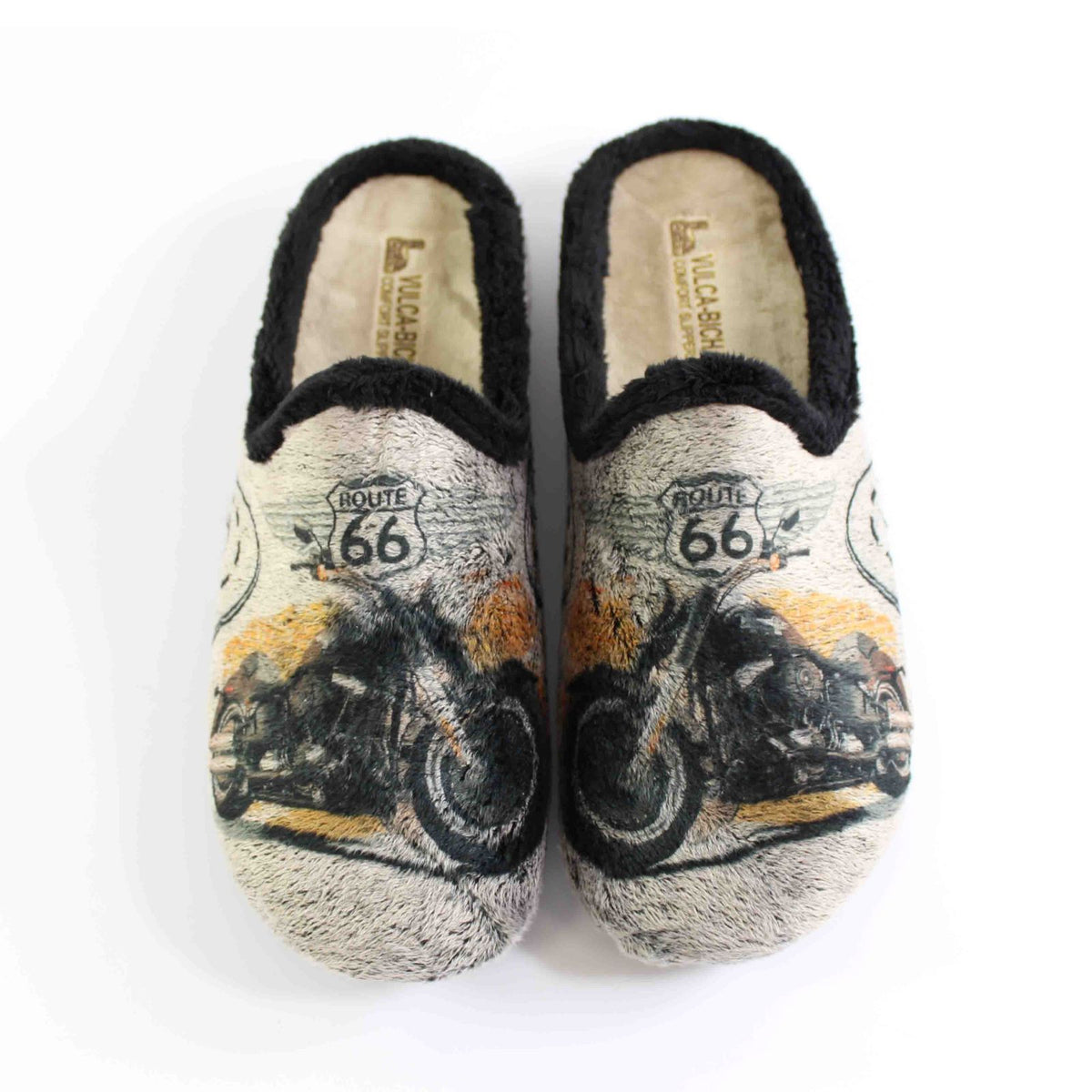 PANTUFLAS VULVABICHA "ROUTE 66" GRIS