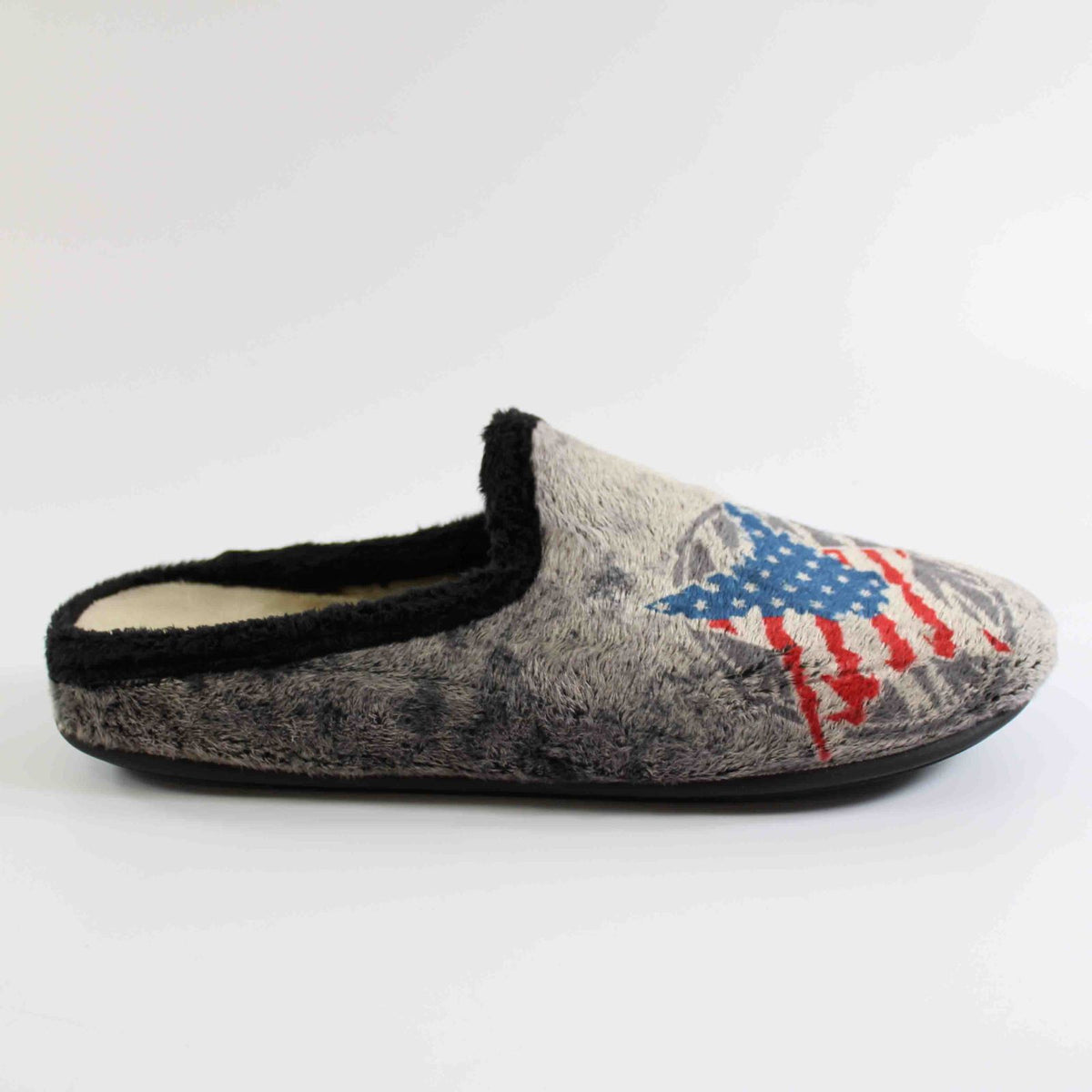 PANTUFLA VULCABICHA "MANHATTAN" GRIS