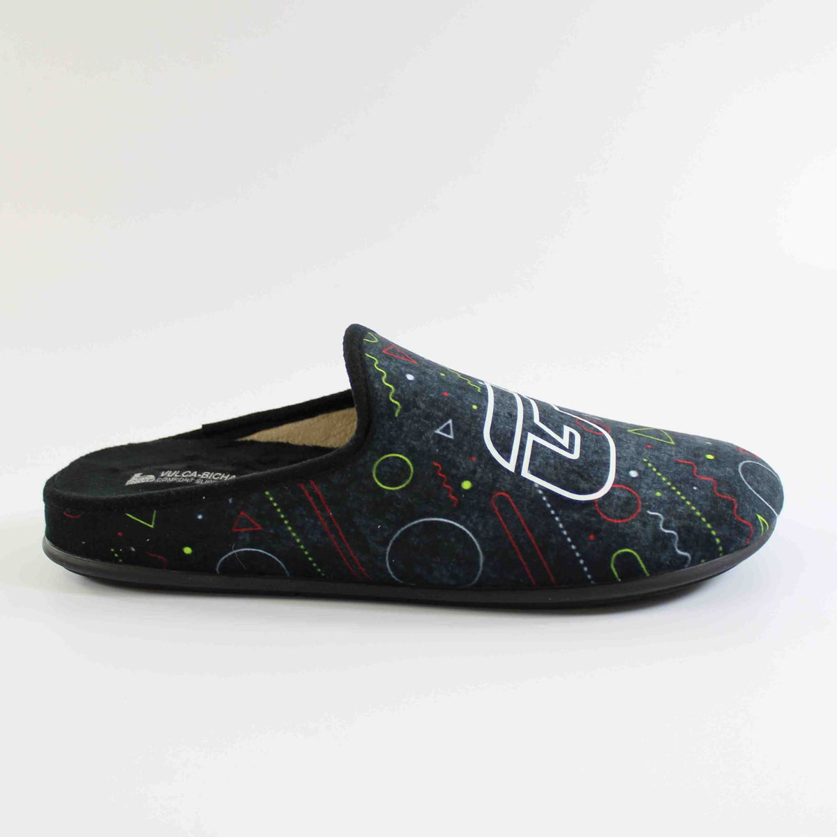 PANTUFLA VULCABICHA "GAME " NEGRO