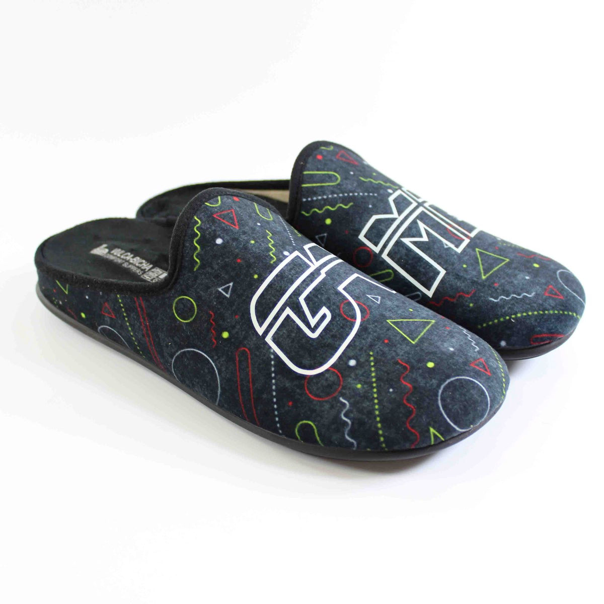 PANTUFLA VULCABICHA "GAME " NEGRO