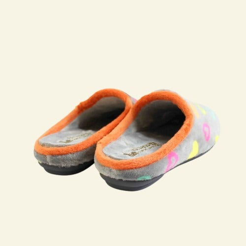 PANTUFLA VULCABICHA "CORS" GRIS