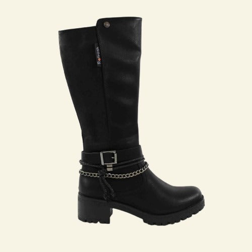 BOTA REFRESH CANYA ALTA DETALL SIVELLA NEGRE