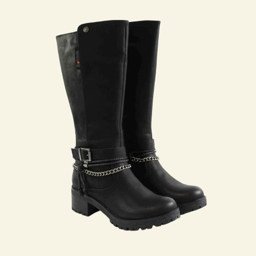 BOTA REFRESH CANYA ALTA DETALL SIVELLA NEGRE