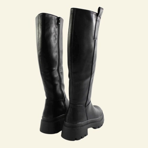 BOTA FOXY UP   CREMALLERA INTERIOR NEGRO