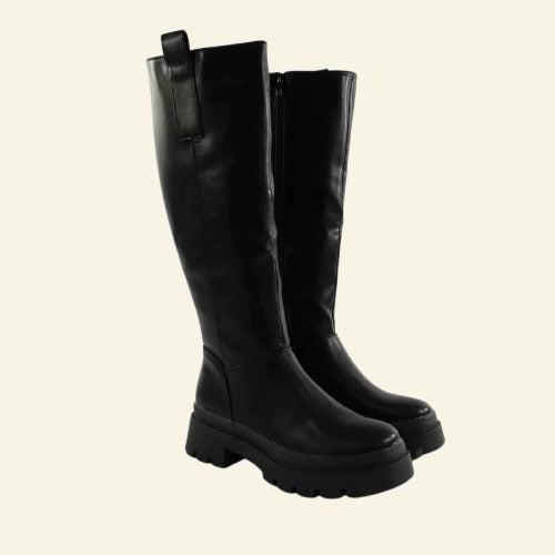 BOTA FOXY UP CREMALLERA INTERIOR NEGRE