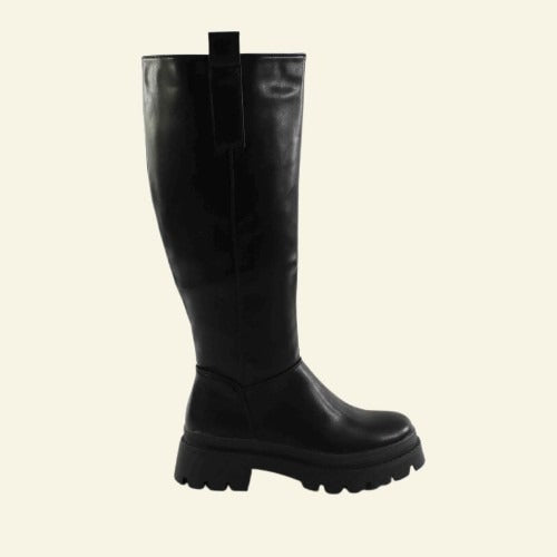 BOTA FOXY UP   CREMALLERA INTERIOR NEGRO