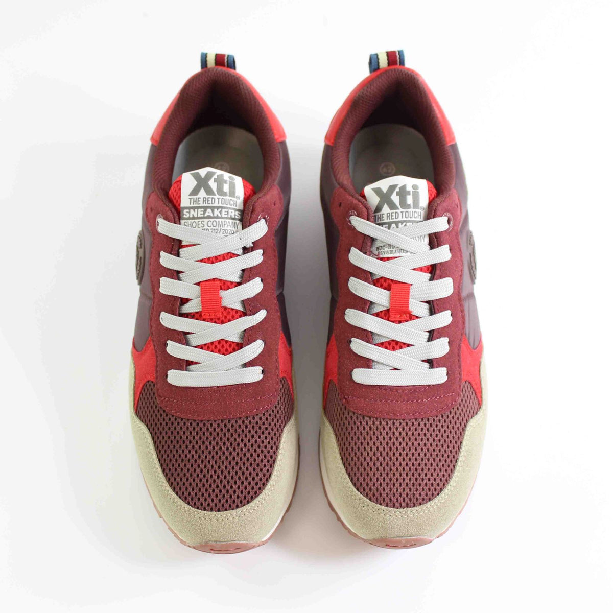 DEPORTIVO XTI MULTICOLOR ROJO