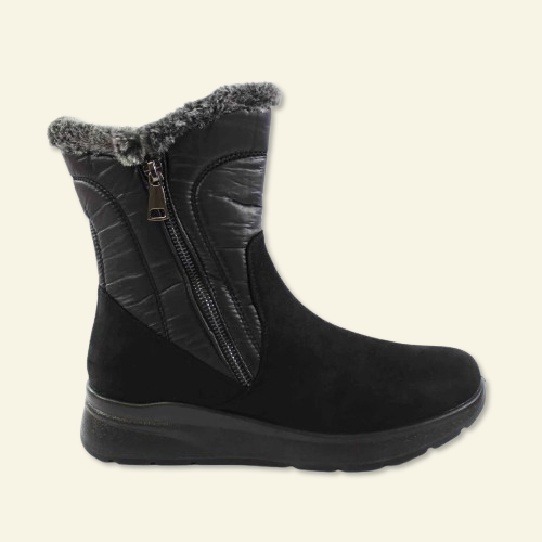 BOTIN MY SOFT WATERREPELLENT CON PELO NEGRO