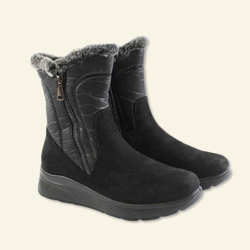 BOTIN MY SOFT WATERREPELLENT CON PELO NEGRO