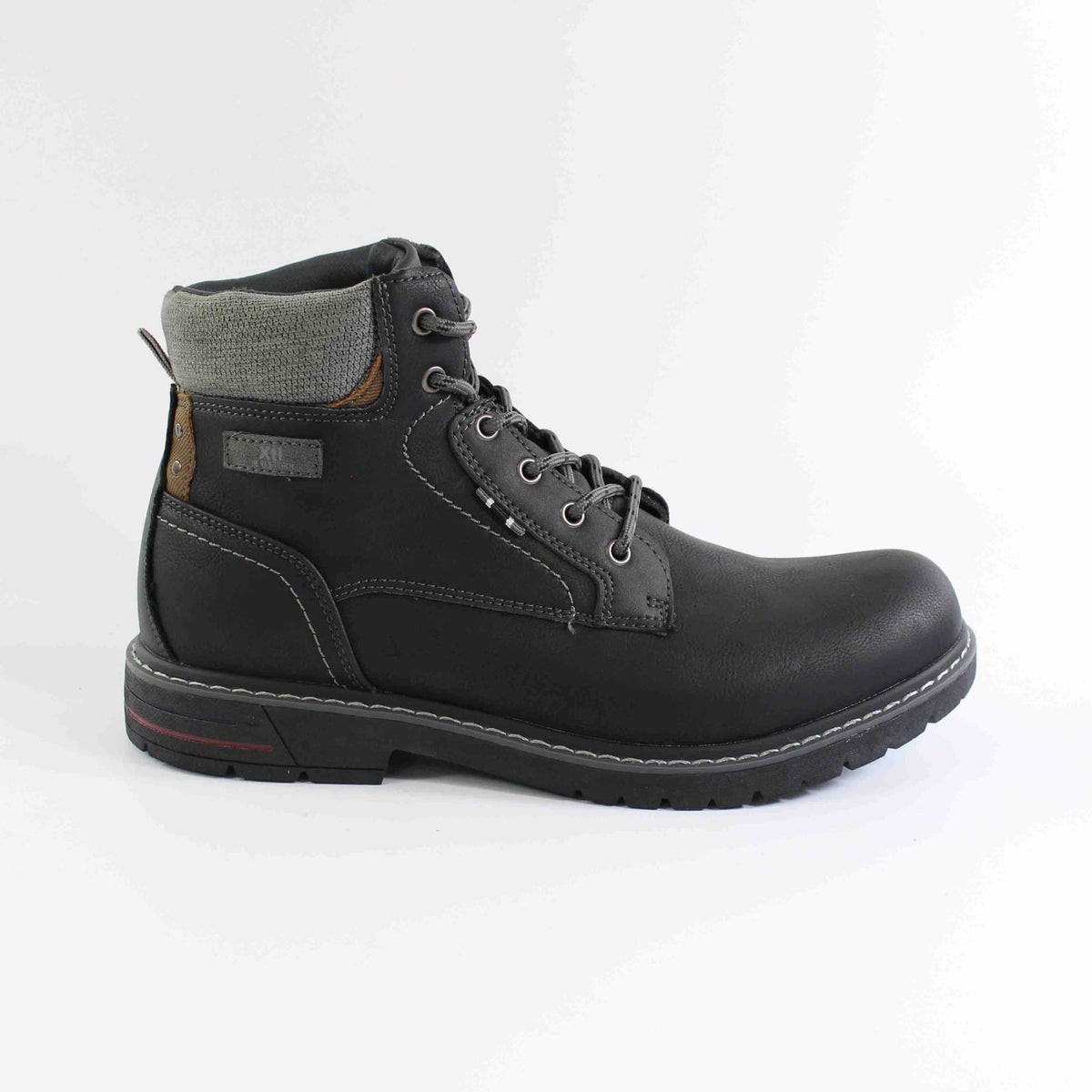 BOTIN CON CORDONES XTI NEGRO