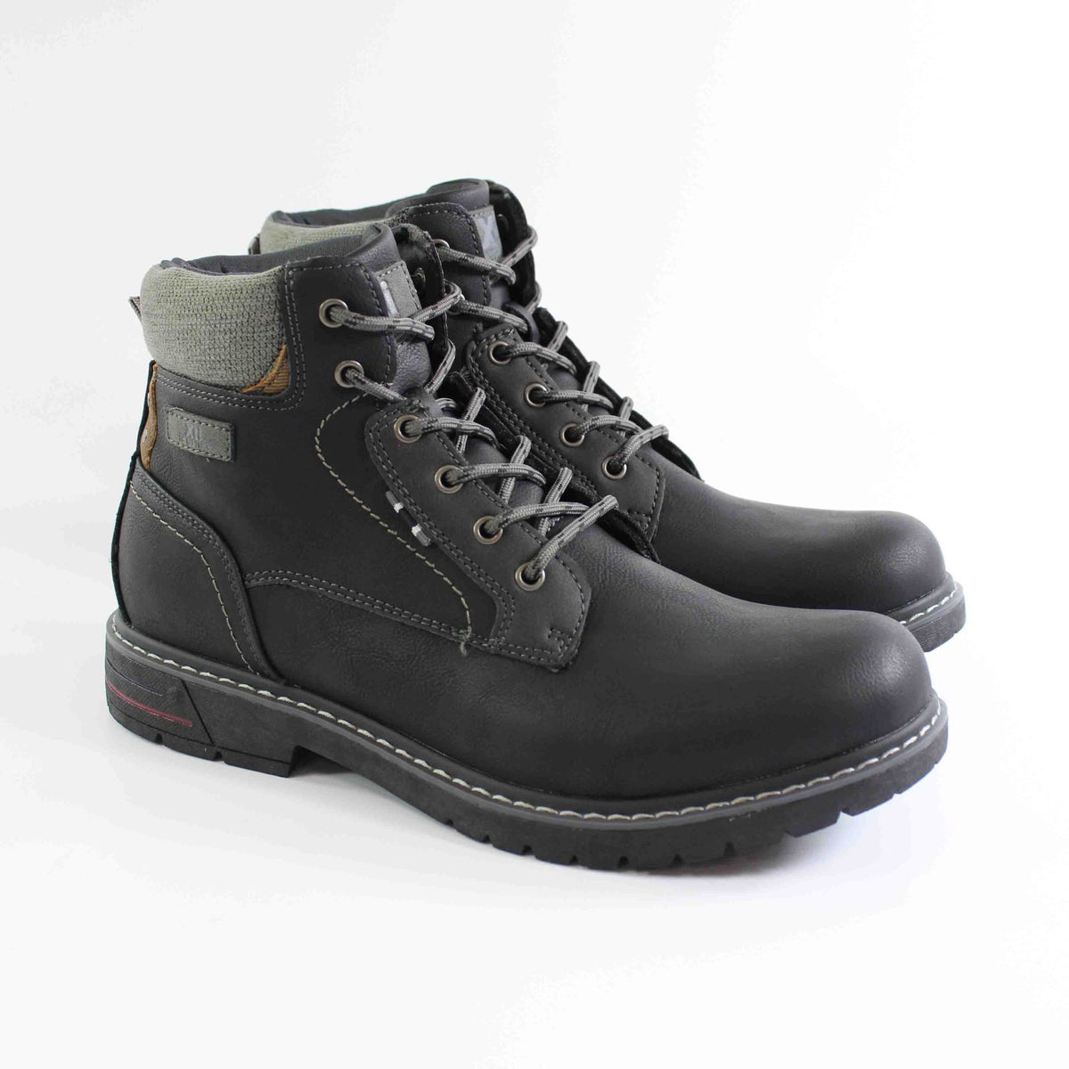 BOTIN CON CORDONES XTI NEGRO