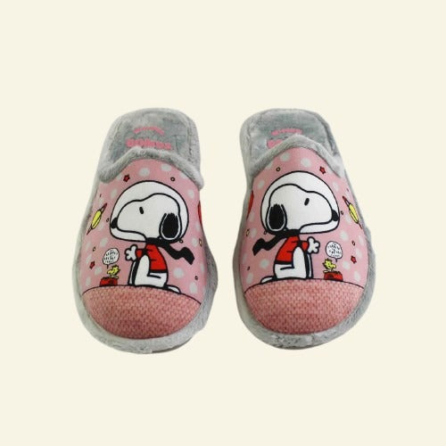 PANTUFLA SNOPPY ROSA ROSA