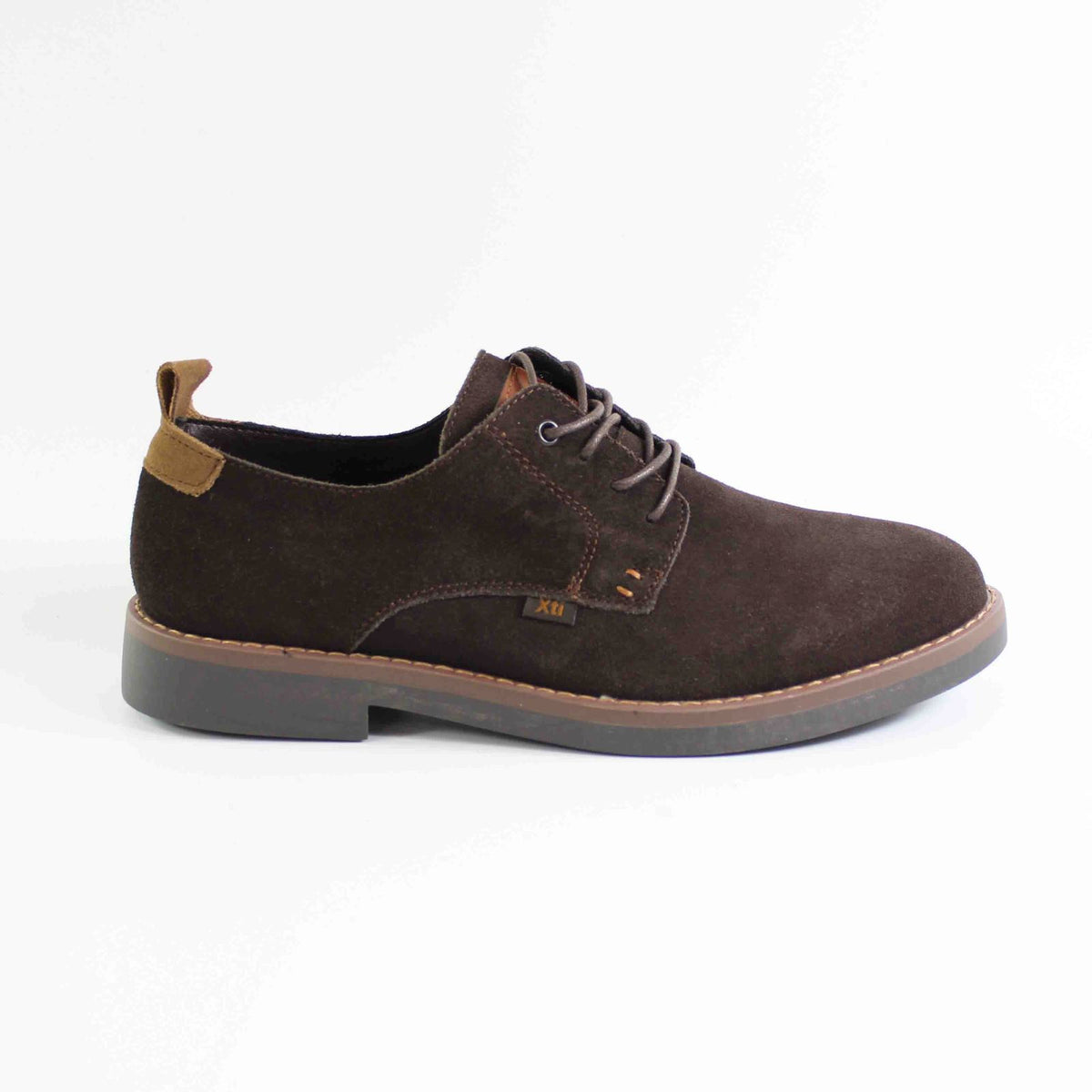 ZAPATO XTI SERRAJE CON CORDONES MARRON