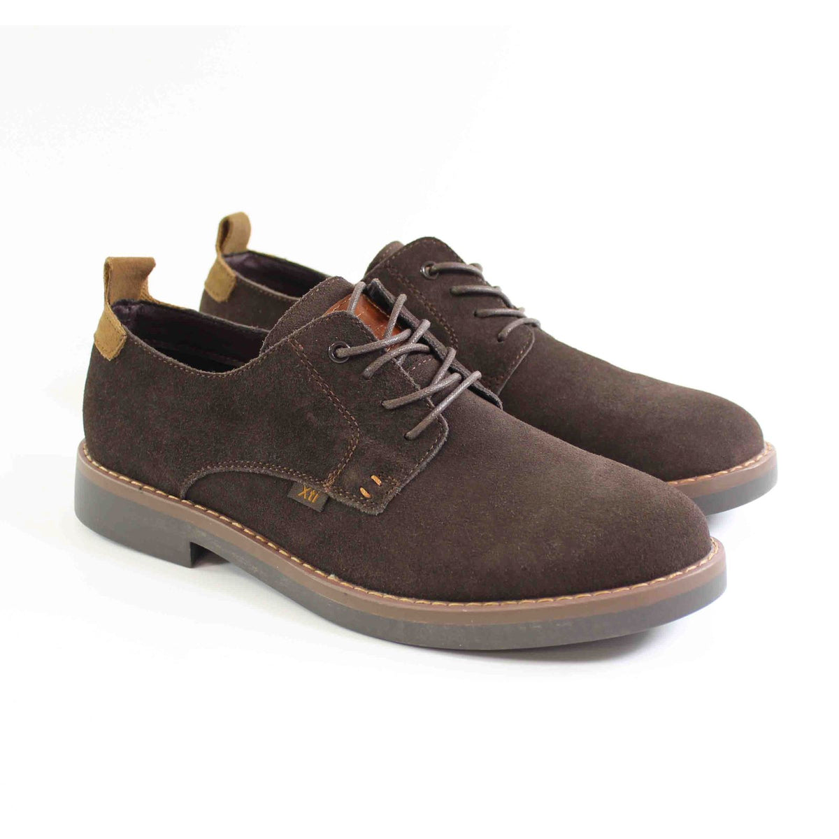 ZAPATO XTI SERRAJE CON CORDONES MARRON