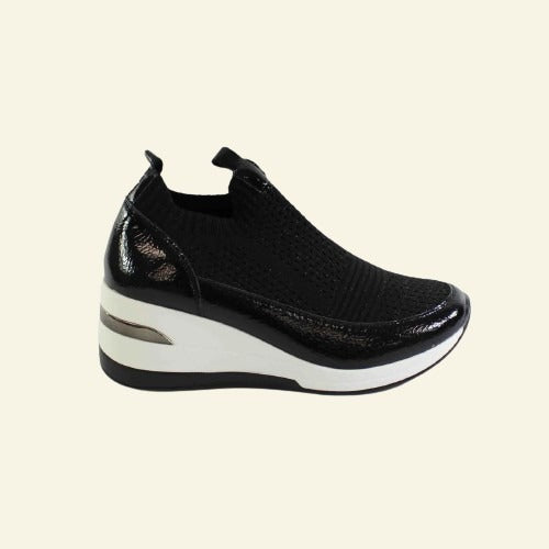 ESPORTIVA FOXY UP MITJANÇAMENT ELÀSTIC NEGRE