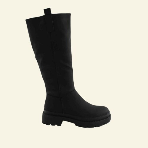 BOTA FOXY UP CAÑA ALTA MATERIAL NEOPRENO NEGRO