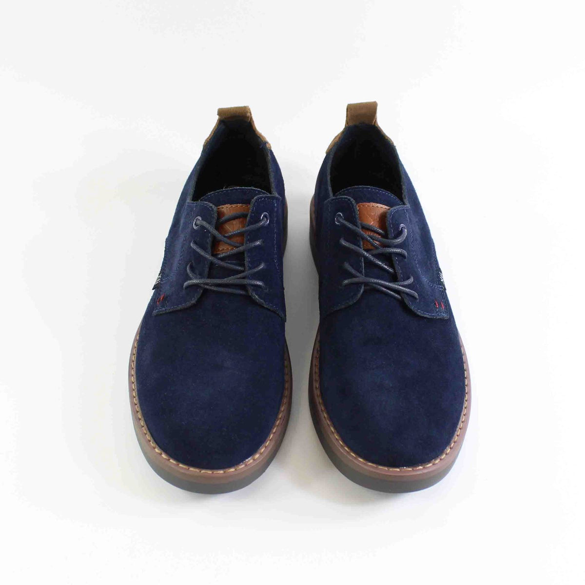 ZAPATO XTI SERRAJE CON CORDONES NAVY