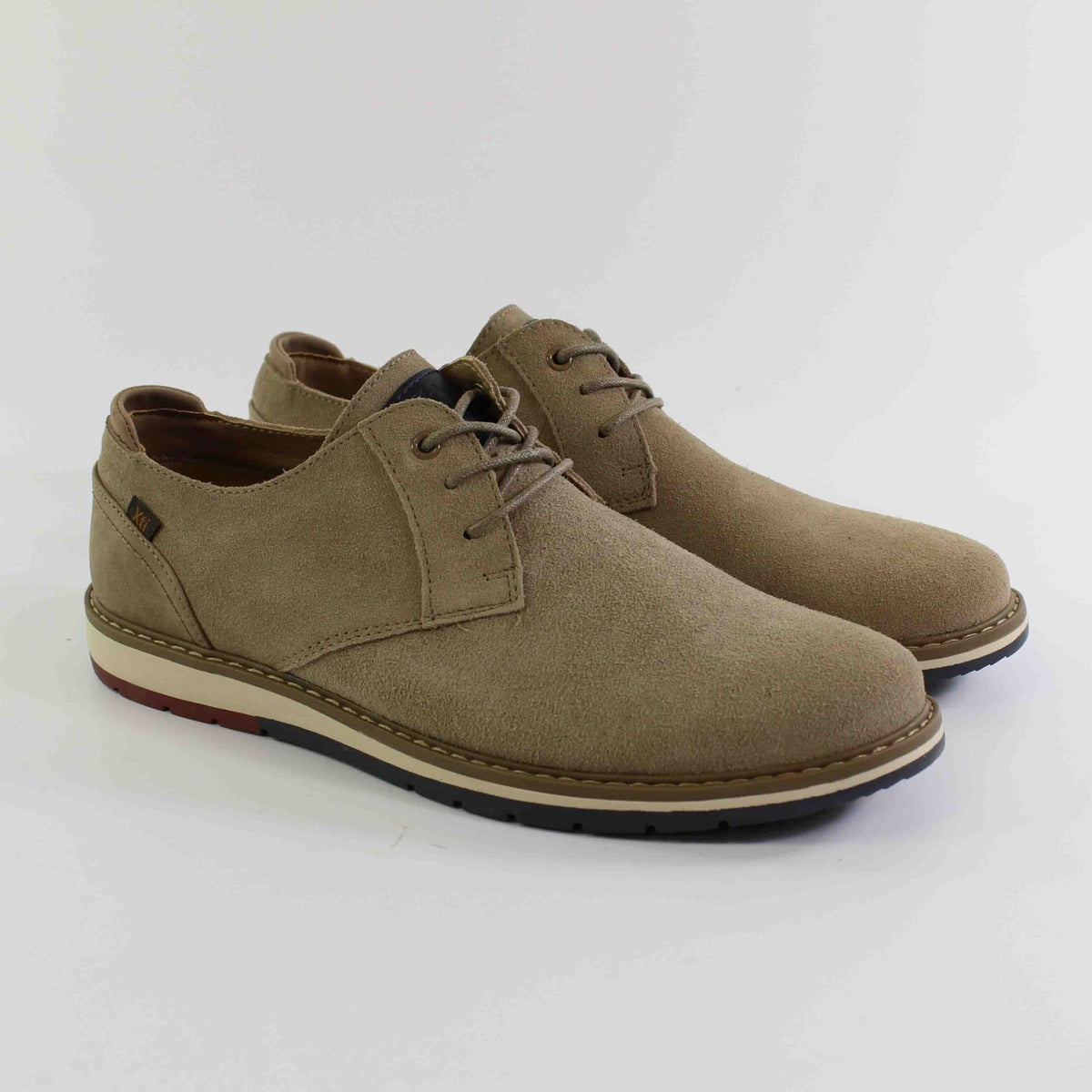 ZAPATO VESTIR SERRAJE CON CORDONES TAUPE