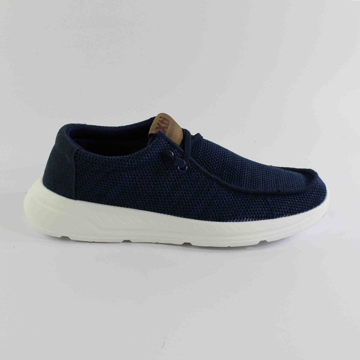 ZAPATO CASUAL TEXTIL MARINO