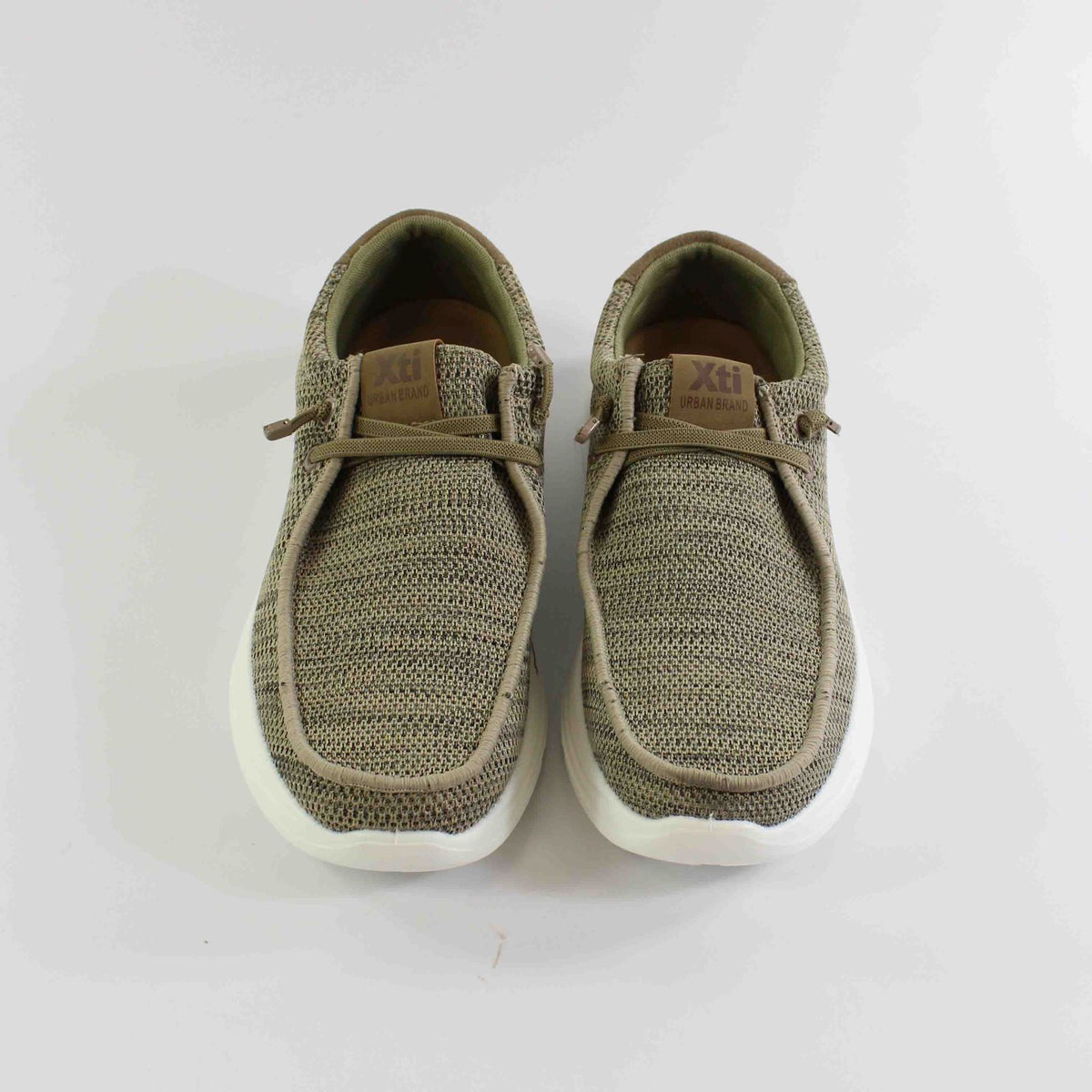 ZAPATO CASUAL TEXTIL TAUPE