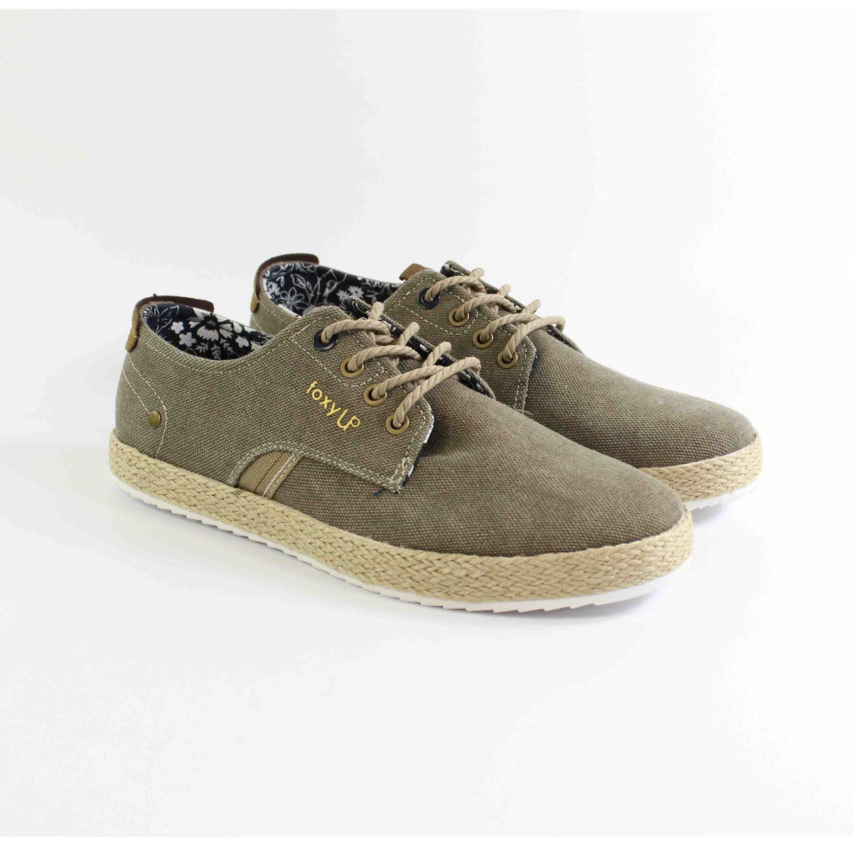 ZAPATO FOXY UP CORDONES SUELA  YUT KAKI