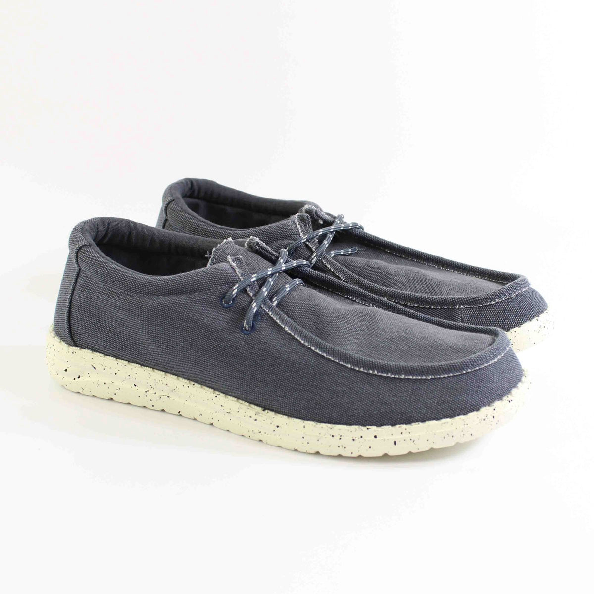 ZAPATO FOXY UP LONA CON CORDONES NAVY