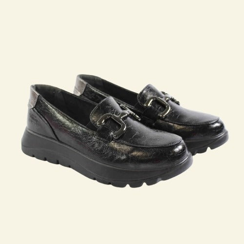 MOCASÍ MY SOFT XAROL ADORN BOCAT MET NEGRE