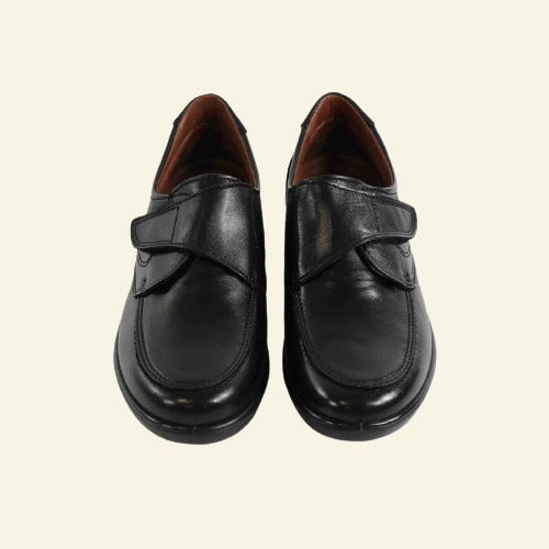 ZAPATO LUISETTI CONFORT VELCRO NEGRO