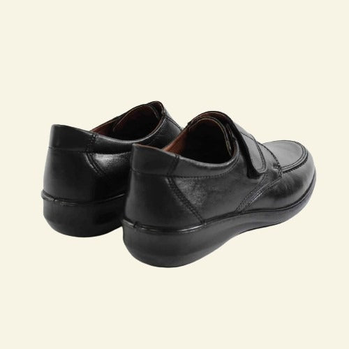 ZAPATO LUISETTI CONFORT VELCRO NEGRO