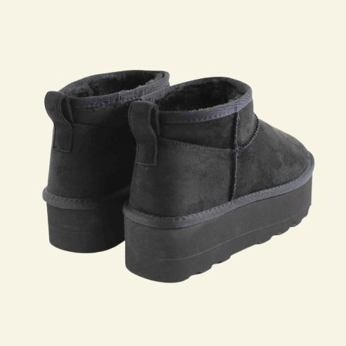 BOTA AUSTRALIANA FOXY UP AMB PLATAFORMA NEGRE